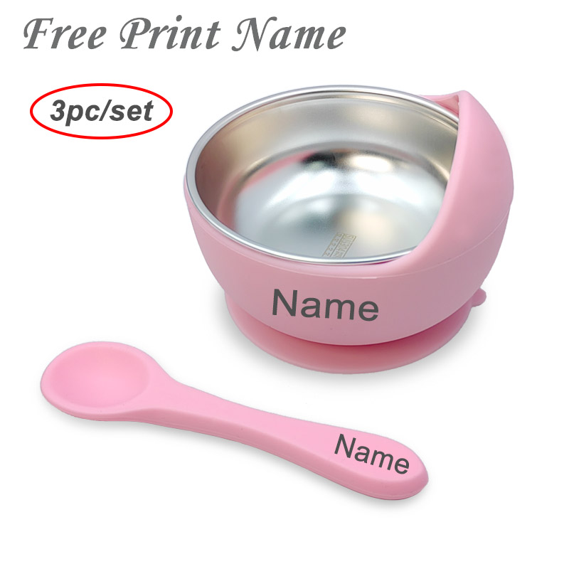 Baby Food Dispensing Spoon - 3 Teile/satz Baby Fütterung Schüssel Mit