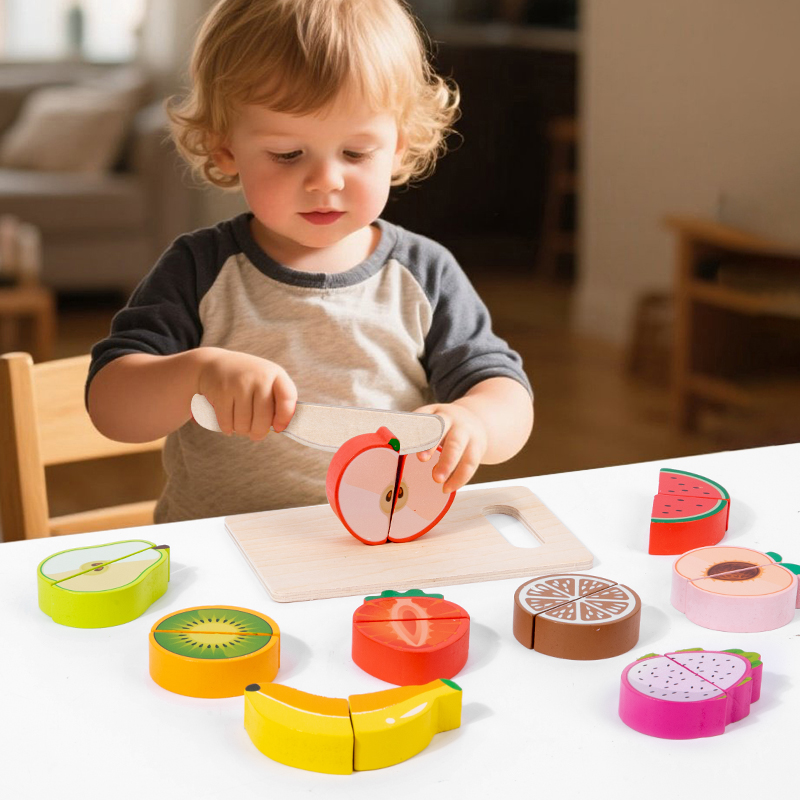 Baby Food Under 1 Year - Holz Küche Pretend Spielzeug Simulation Schneiden