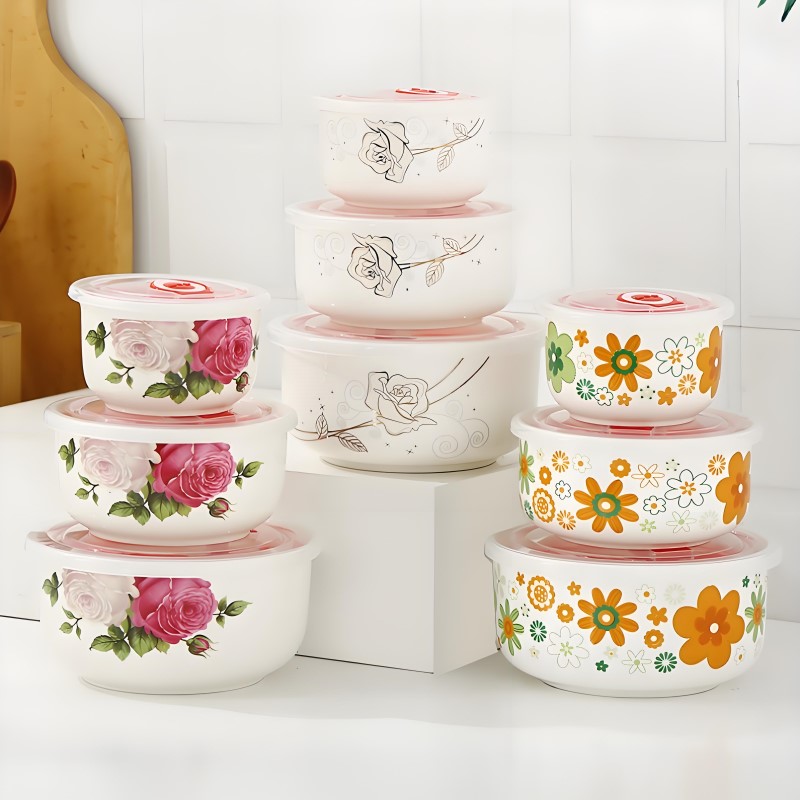 Food Box Baby - Drei-stück set, fine bone china mittagessen