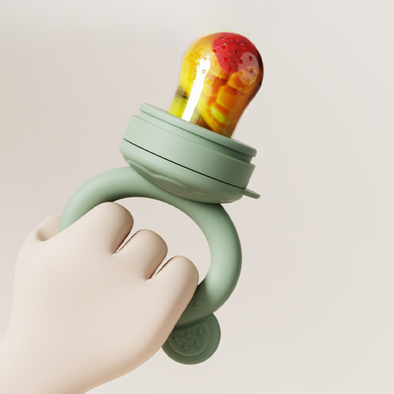 Baby Food Newborn - Baby Schnuller Obst Feeder Mit Abdeckung