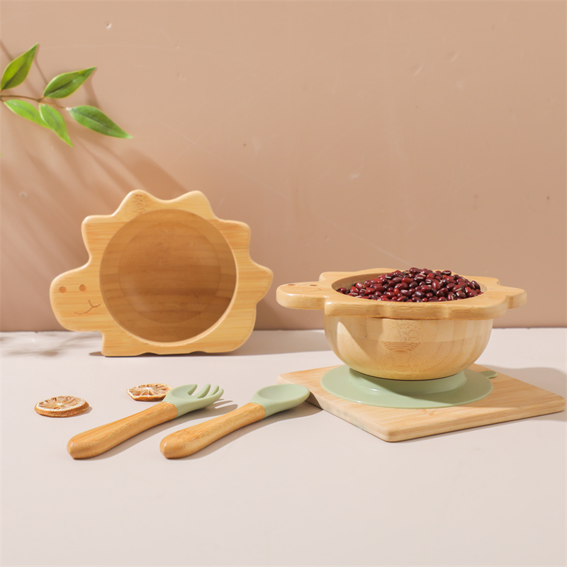 Baby Holzgeschirr Set Dinosaur – Baby Food Dispensing Spoon Bewertung und Preis