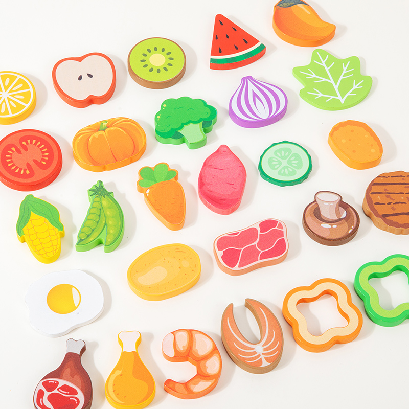 Holz-Simulations-Salat-Spielse – Baby Food Under 1 Year Bewertung und Preis