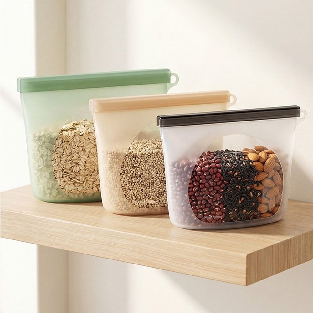 Silikon-Lebensmittel-Aufbewahr – Food Pouch Reusable Bewertung und Preis