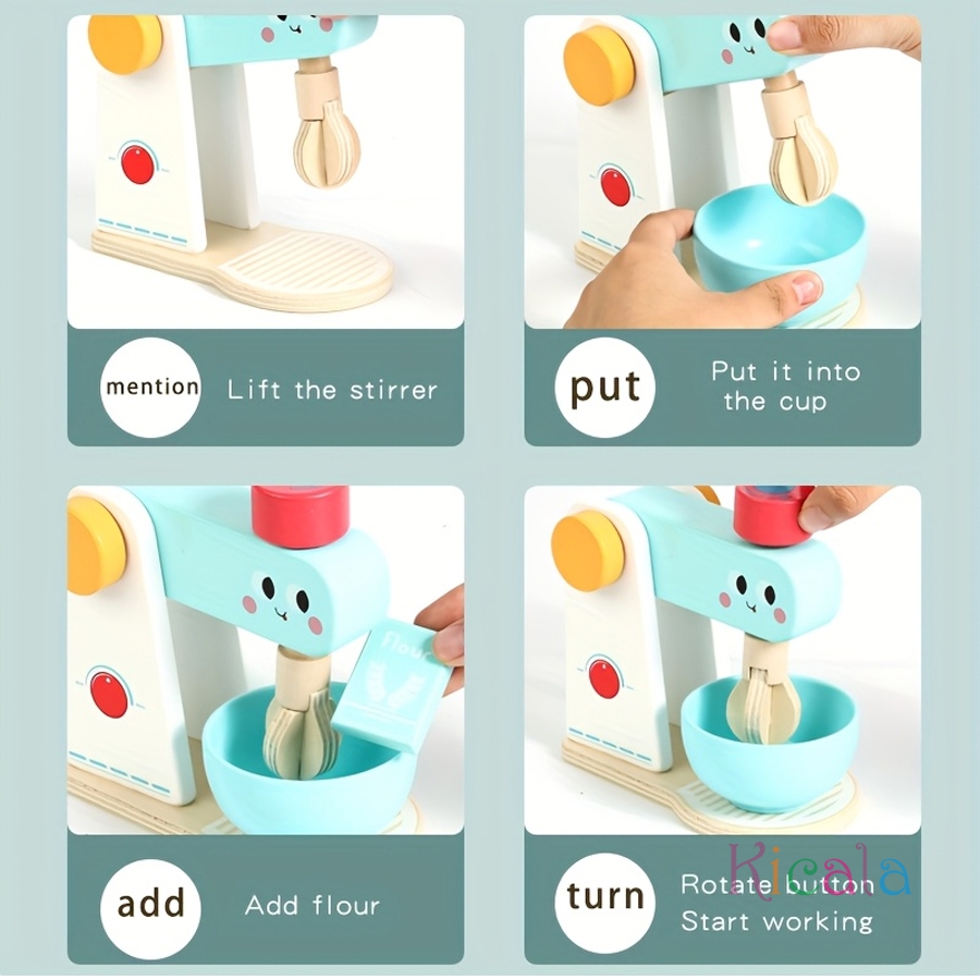 Holz Küche Pretend Spielen Spi – Baby Food Under 1 Year Bewertung und Preis