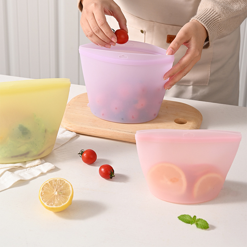 Selbstversiegelnder Silikon-Au – Food Pouch Reusable Bewertung und Preis
