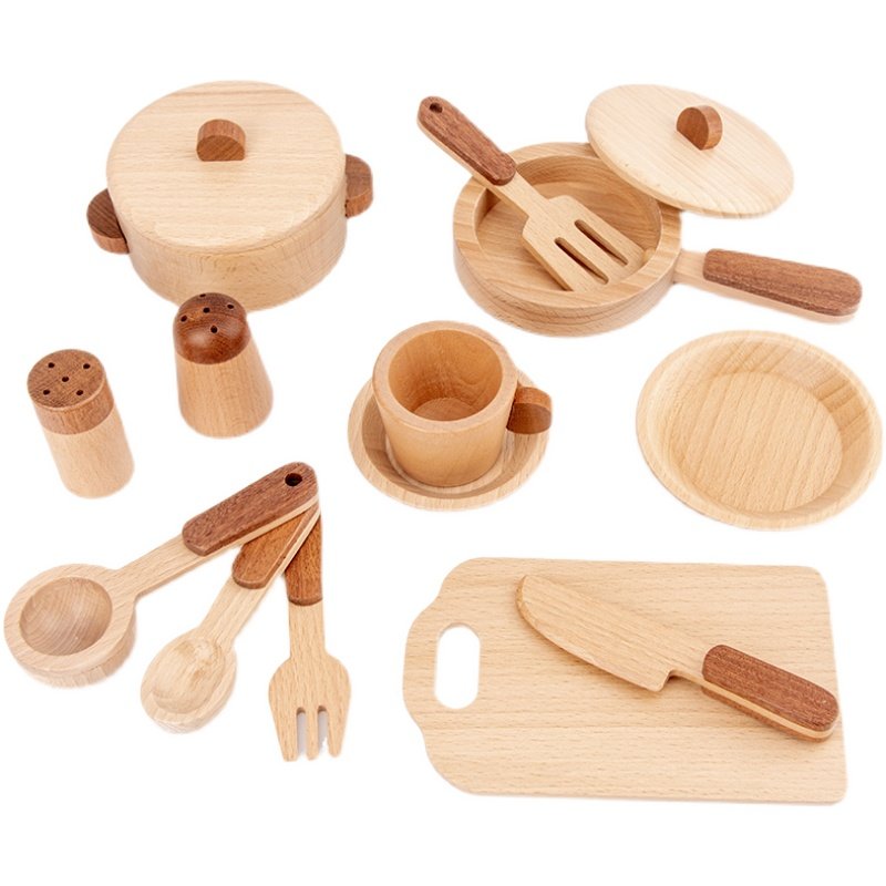 Maoduo Spielzeug Buchenholz Ki – Baby Food Cooking Set Bewertung und Preis