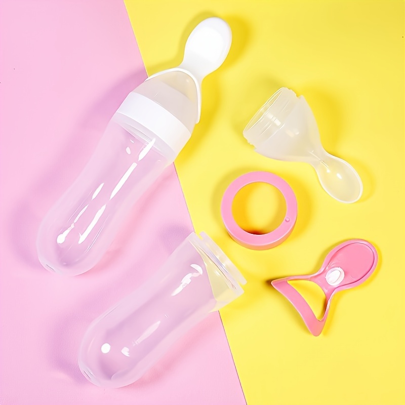 Baby-Fütterungs-Silikonflasche – Baby Food Dispensing Spoon Bewertung und Preis