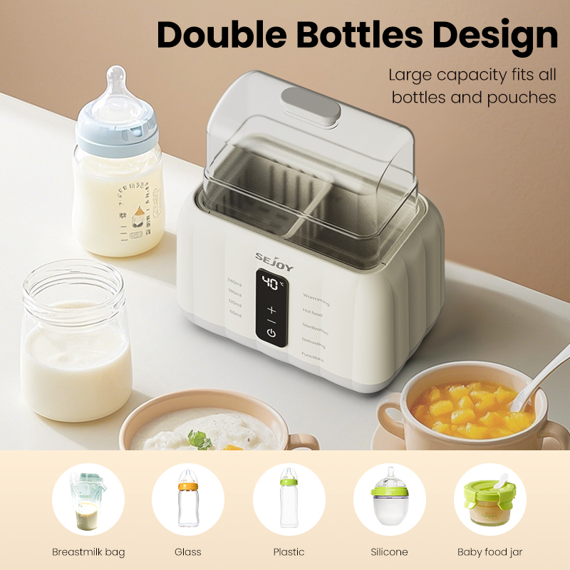 Doppelter Babyflaschenwärmer,  – Baby Food Zubereiter Bewertung und Preis