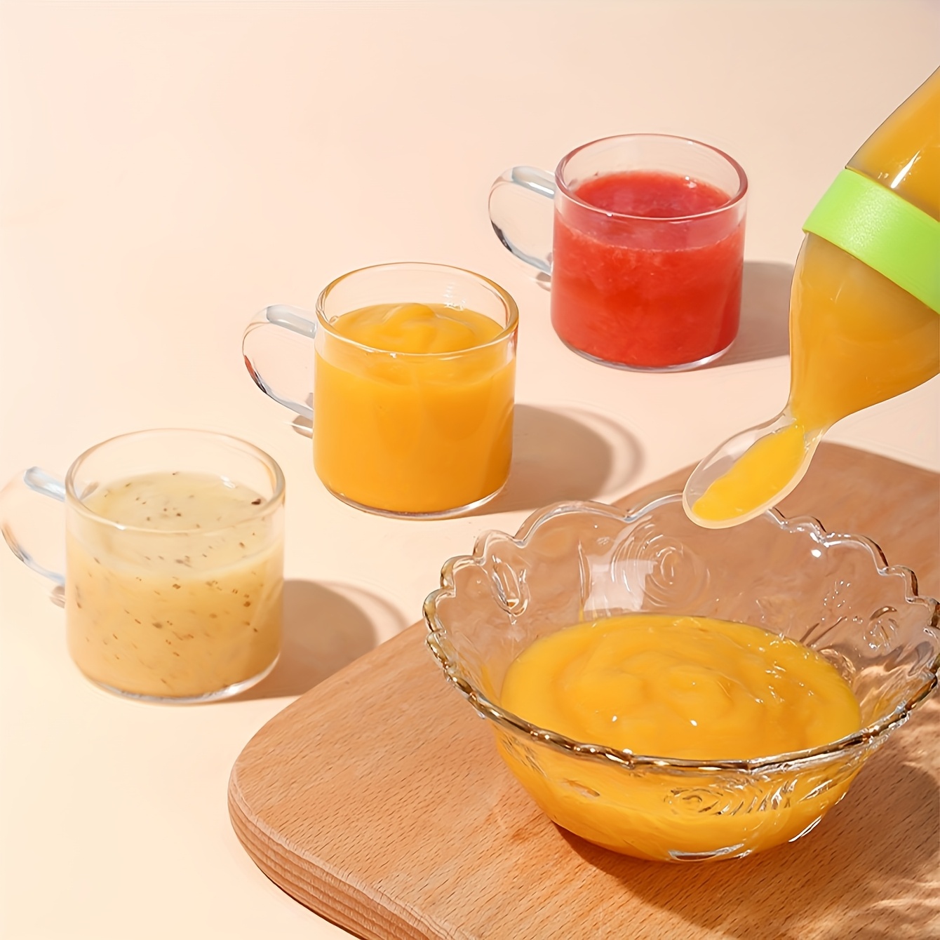 9 Stück Babybesteck: 1 Silikon – Baby Food Dispensing Spoon Bewertung und Preis