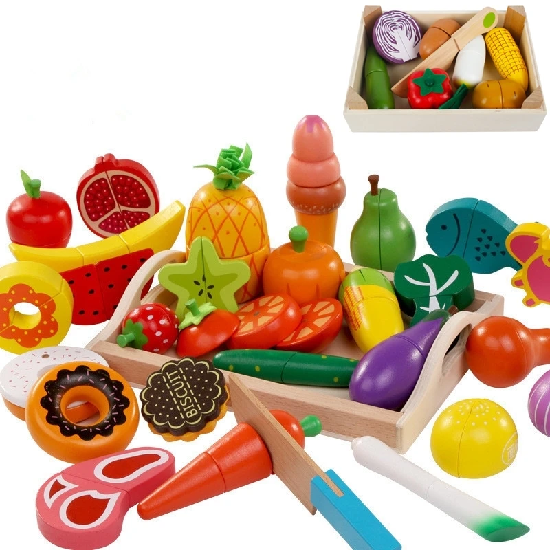 DIY Nette Holz Schneiden Obst  – Baby Food Cooking Set Bewertung und Preis